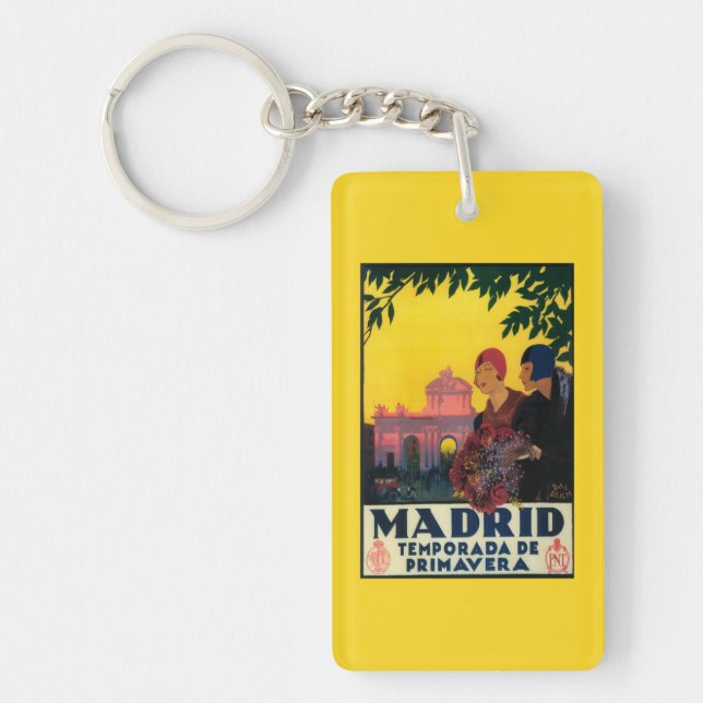 Madrid en affiche promotionnelle de voyage de (Devant)