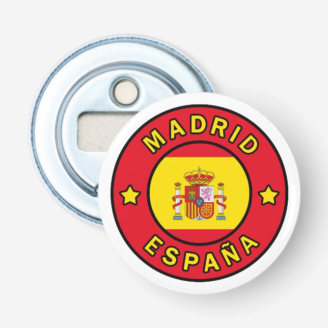 Madrid España Flaschenöffner (Vorderseite)