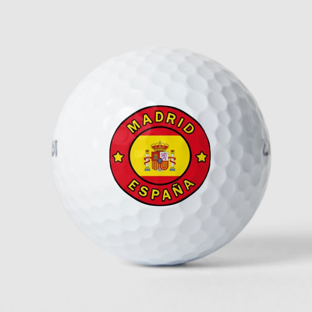 Madrid España Golfball (Vorderseite)