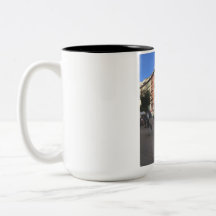 Madrid — Farbige Fassaden Tasse