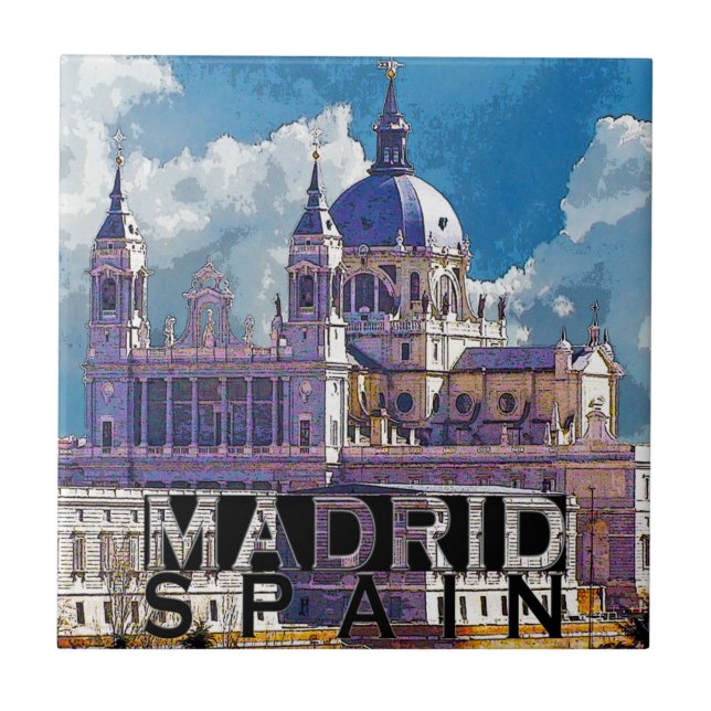 Madrid Fliese (Vorderseite)