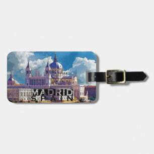 Madrid Gepäckanhänger