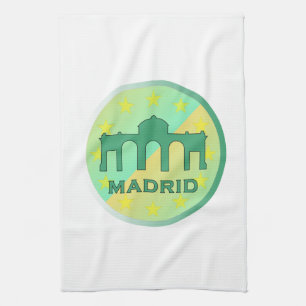 Madrid Geschirrtuch