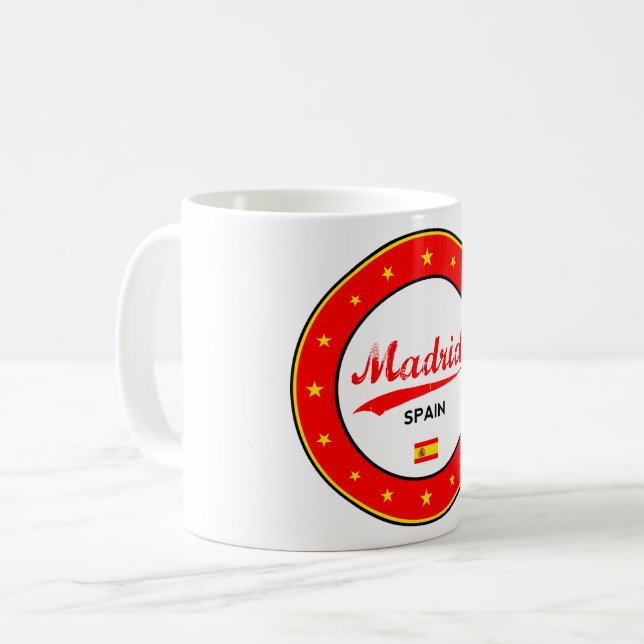 Madrid Kaffeetasse (Vorderseite Links)