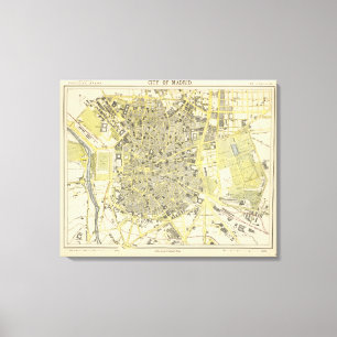 Madrid Leinwanddruck