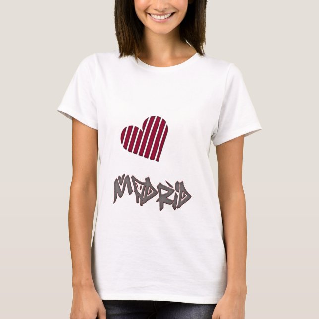 Madrid-Liebe T-Shirt (Vorderseite)