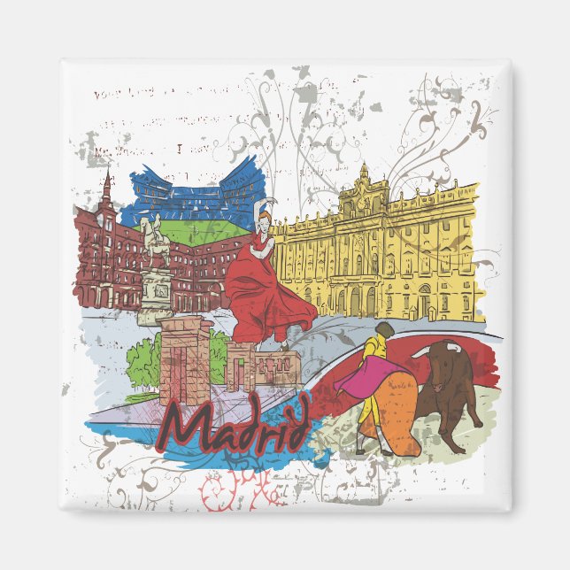 Madrid Magnet (Vorne)