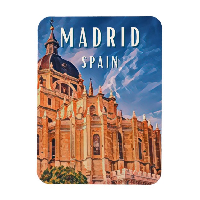 Madrid, Ort der spanischen Gastronomie Magnet (Vertikal)