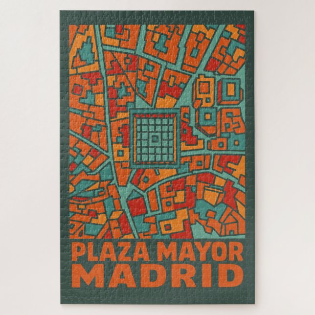 Madrid Plaza Mayor (Vertikal)