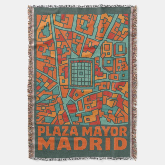 Madrid Plaza Mayor Decke (Vorderseite Vertikal)