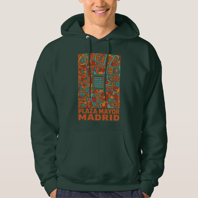 Madrid Plaza Mayor Hoodie (Vorderseite)