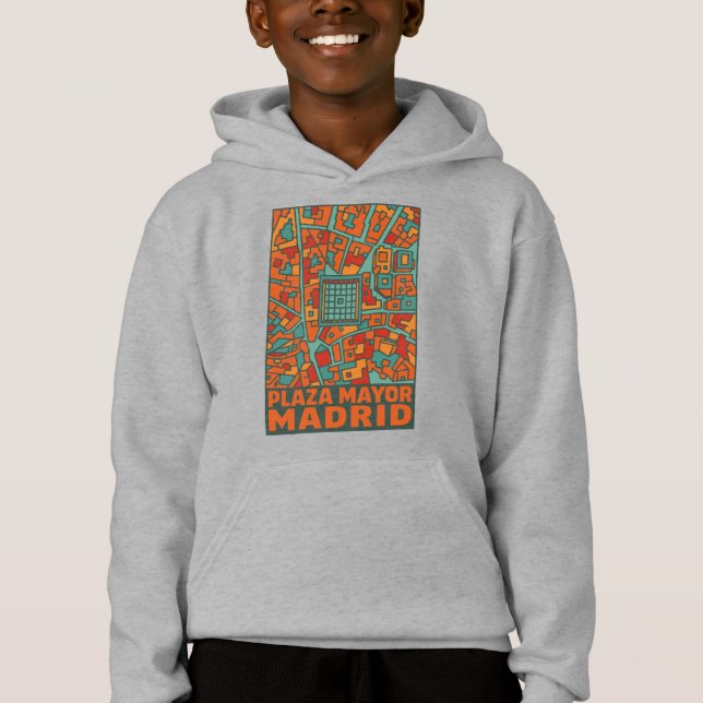 Madrid Plaza Mayor Hoodie (Vorderseite)