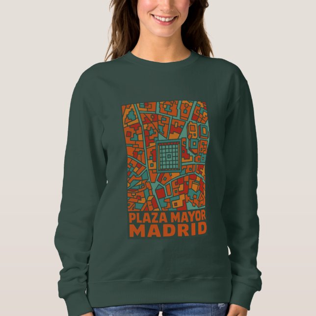 Madrid Plaza Mayor Sweatshirt (Vorderseite)