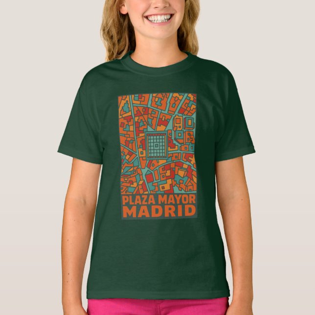 Madrid Plaza Mayor T-Shirt (Vorderseite)