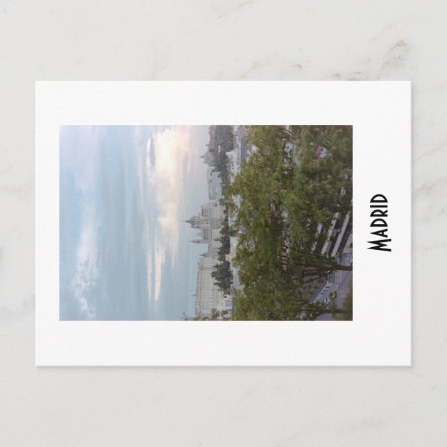 Madrid Postcard Postkarte (Vorderseite)