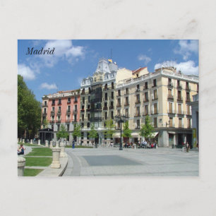Madrid Postkarte
