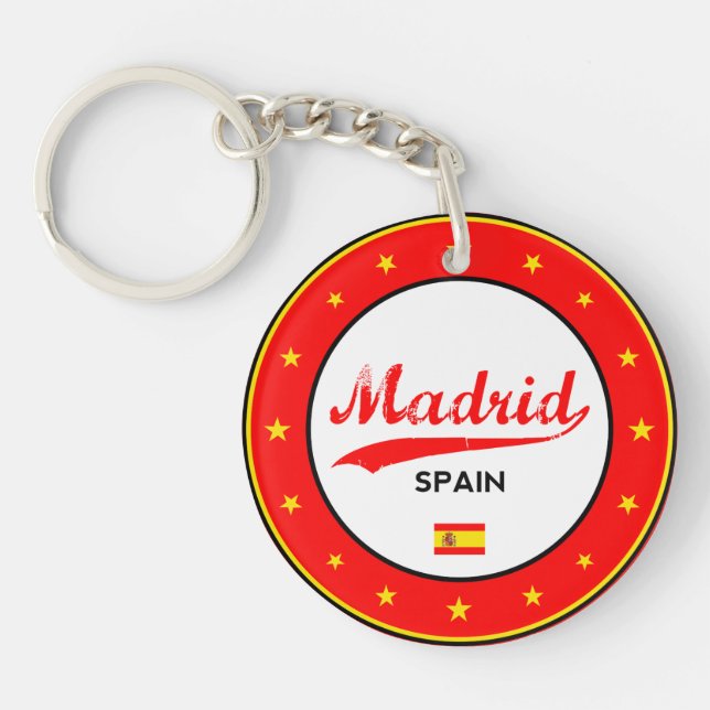 Madrid Schlüsselanhänger (Vorderseite)
