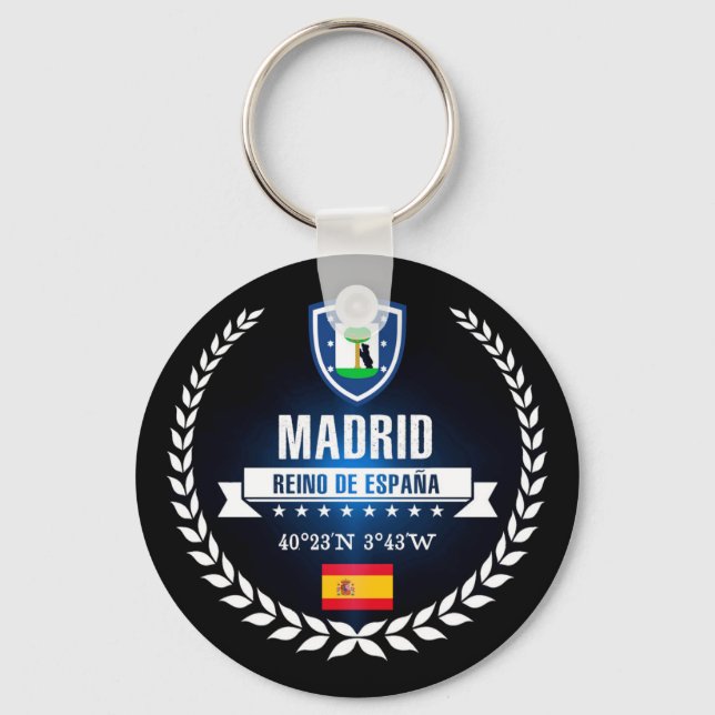Madrid Schlüsselanhänger (Vorderseite)