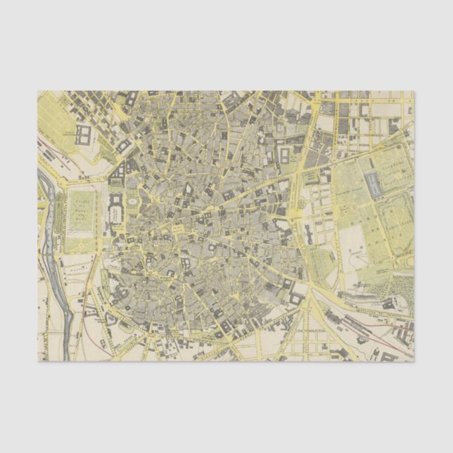 Madrid Seidenpapier (Vorderseite)