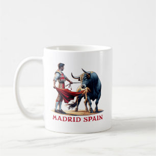 Madrid Spanien Bull Fighting Kaffeetasse