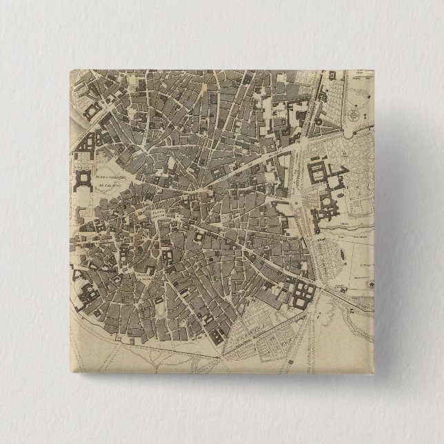 Madrid, Spanien Button (Vorderseite)