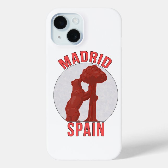 Madrid Spanien Case-Mate iPhone Hülle (Rückseite)