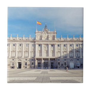 Madrid Spanien Festung Palast Fliese