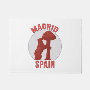 Madrid Spanien Fußmatte