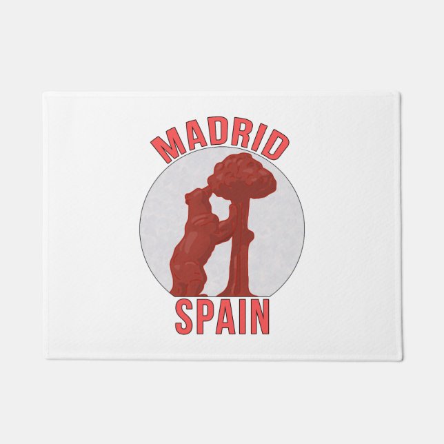Madrid Spanien Fußmatte (Vorderseite)