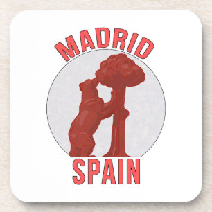 Madrid Spanien Getränkeuntersetzer