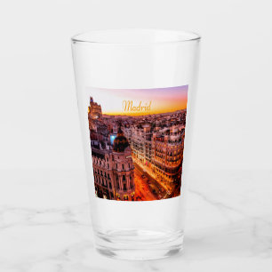 Madrid Spanien Hauptstadt Skyline Glas