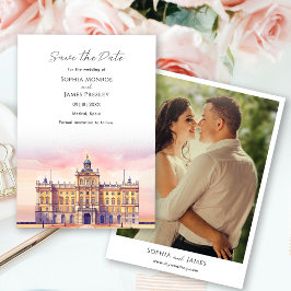 Madrid Spanien Hochzeit in Urlaubsort Save The Date