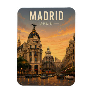 Madrid Spanien Königliches Erbe Europäische Stadt Magnet