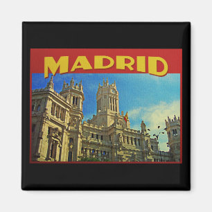 Madrid Spanien Magnet