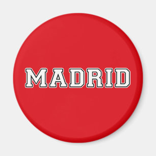 Madrid Spanien Magnet