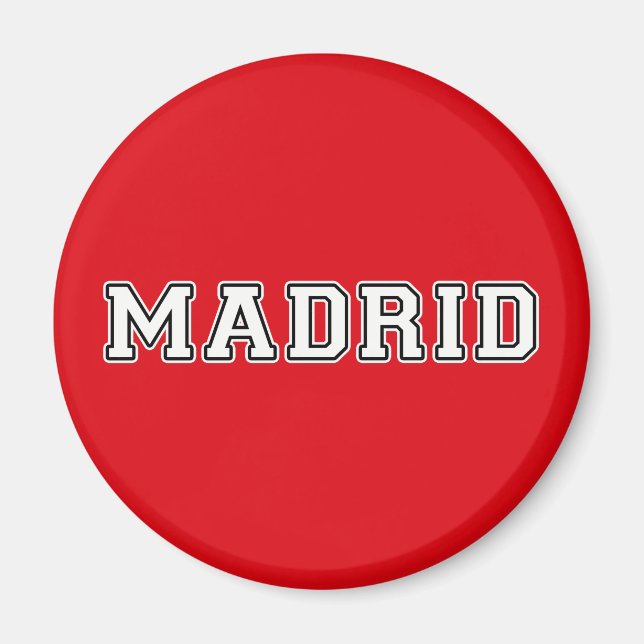 Madrid Spanien Magnet (Vorne)
