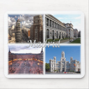 Madrid Spanien Mousepad