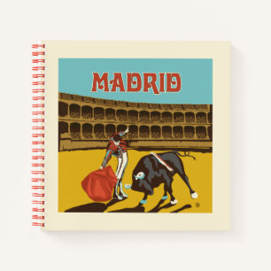 Madrid, Spanien Notizbuch