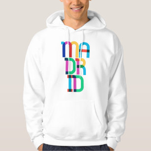 Madrid Spanien Pop Hoodie
