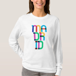 Madrid Spanien Pop T-Shirt