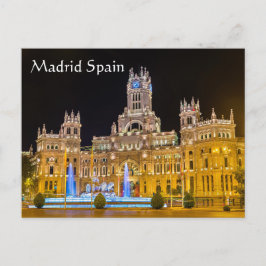 Madrid Spanien Postkarte