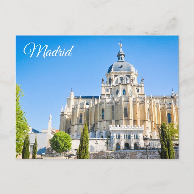 Madrid, Spanien Postkarte (Vorderseite)