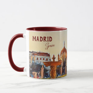 Madrid Spanien Reise Landschafts-Souvenir Tasse