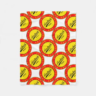 Madrid, Spanien, Roter Kreis, Kunst Fleecedecke