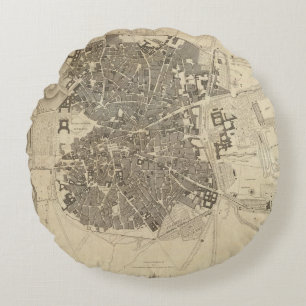 Madrid, Spanien Rundes Kissen