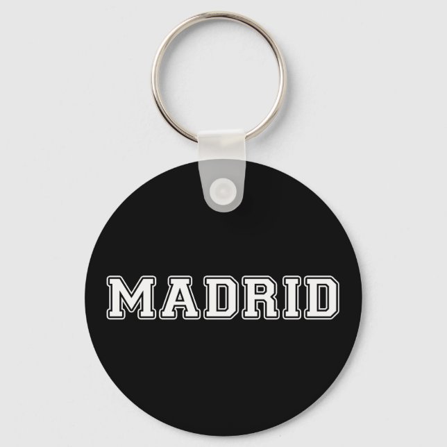 Madrid Spanien Schlüsselanhänger (Vorderseite)