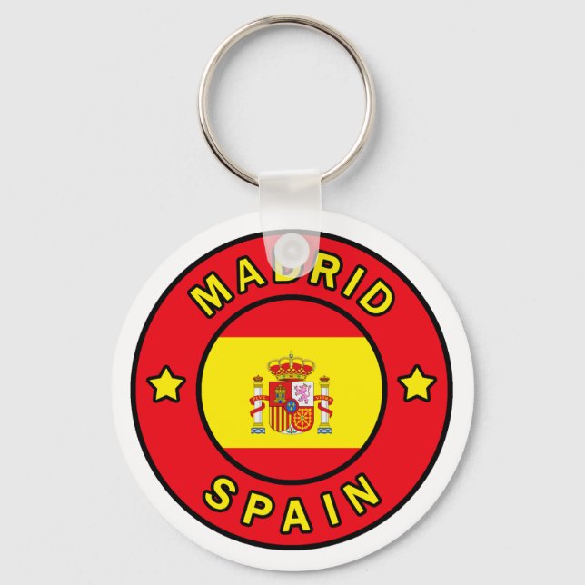 Madrid Spanien Schlüsselanhänger (Vorderseite)