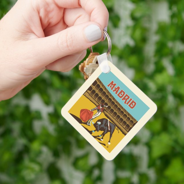 Madrid, Spanien Schlüsselanhänger (Hand)