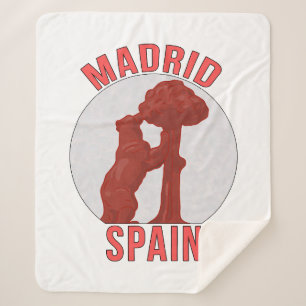 Madrid Spanien Sherpadecke