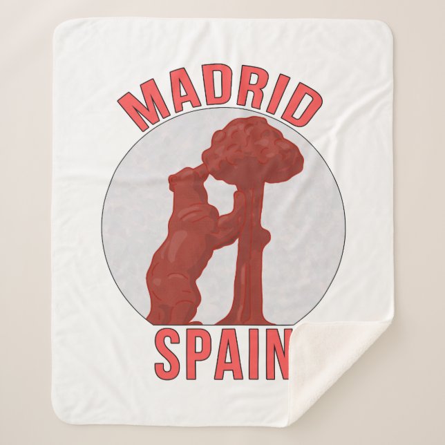 Madrid Spanien Sherpadecke (Vorderseite)